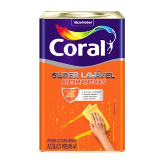 Coral Super Lavável - 18L - Branco