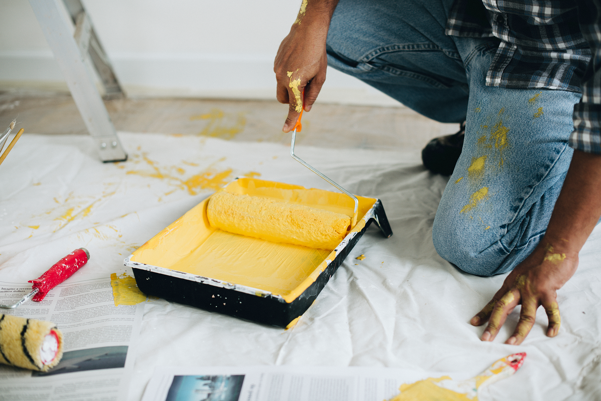 10 erros mais comuns ao pintar a casa