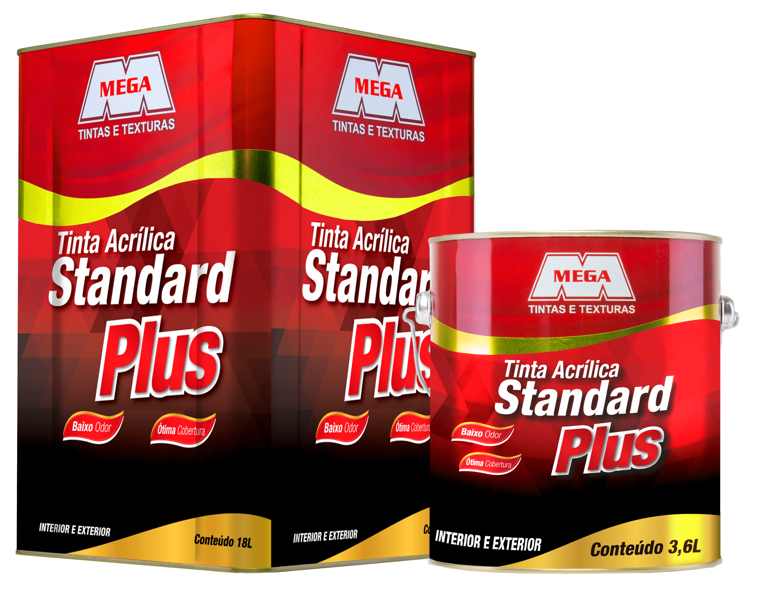 Latex Standard Plus - 18L - Branco Gelo