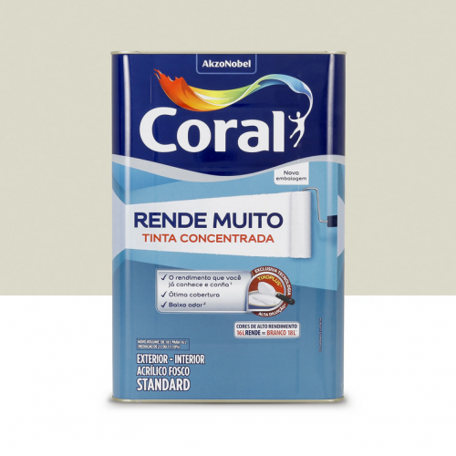 Coral Rende Muito 16L - Branco Gelo - Outlet das Tintas